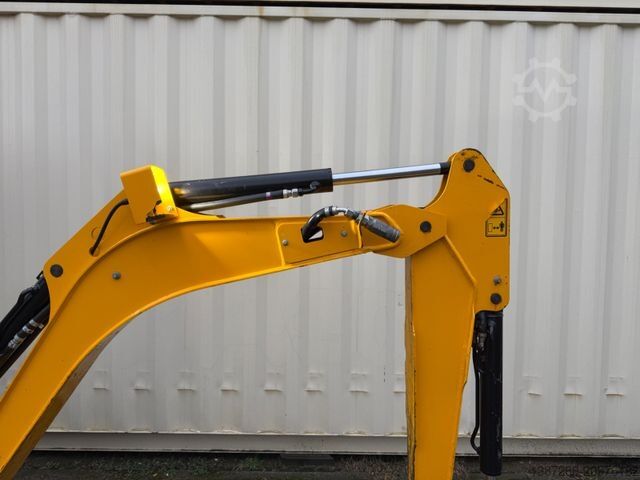Minigraafmachine JCB 16C-1 /2022 BJ/ 991 H / verbr. Laufwerk/2xLöffel
