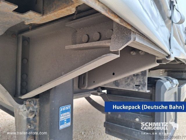 Öppen semitrailer med kapell Schmitz Cargobull Curtainsider Mega