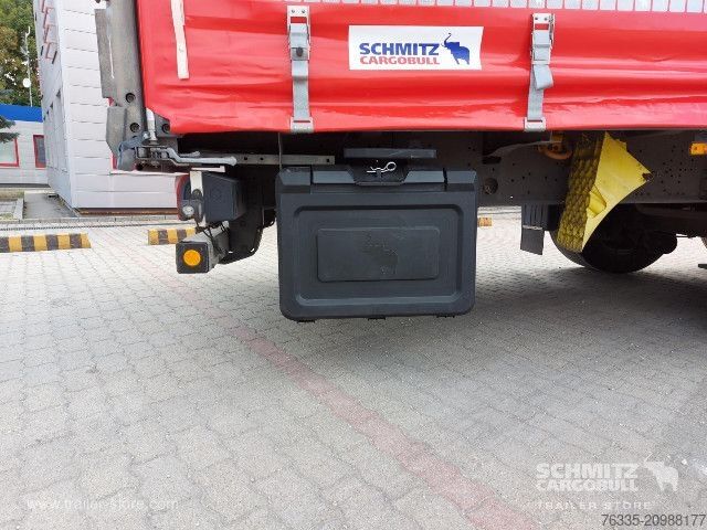 Öppen semitrailer med kapell Schmitz Cargobull Curtainsider Mega