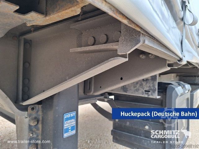 Öppen semitrailer med kapell Schmitz Cargobull Curtainsider Mega