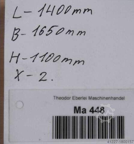 Rullbandsdrivet Grenzebach mit Anhebung