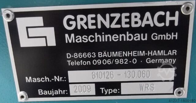 Överföringsstation rullband Grenzebach WRS