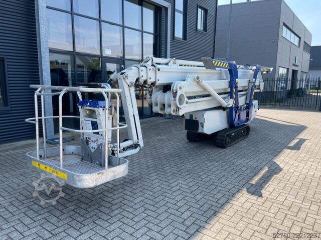 Leddelt teleskopisk arbejdsplatform Falcon Spider FS 330 Z