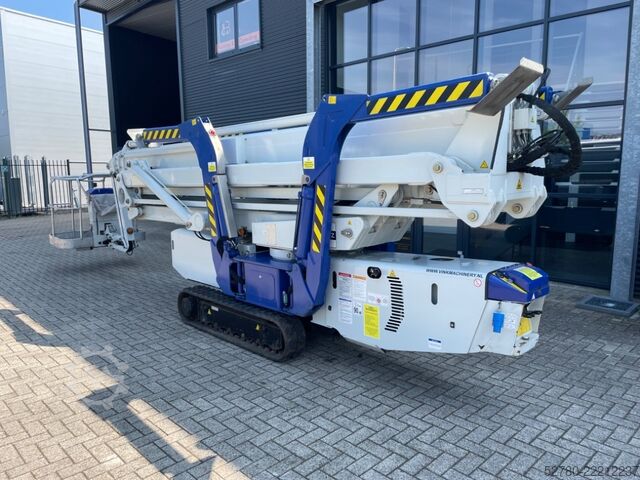 Leddelt teleskopisk arbejdsplatform Falcon Spider FS 330 Z