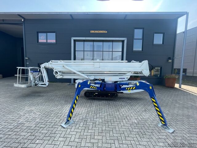 Leddelt teleskopisk arbejdsplatform Falcon Spider FS 330 Z