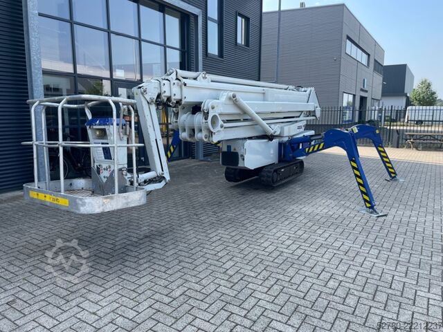 Leddelt teleskopisk arbejdsplatform Falcon Spider FS 330 Z