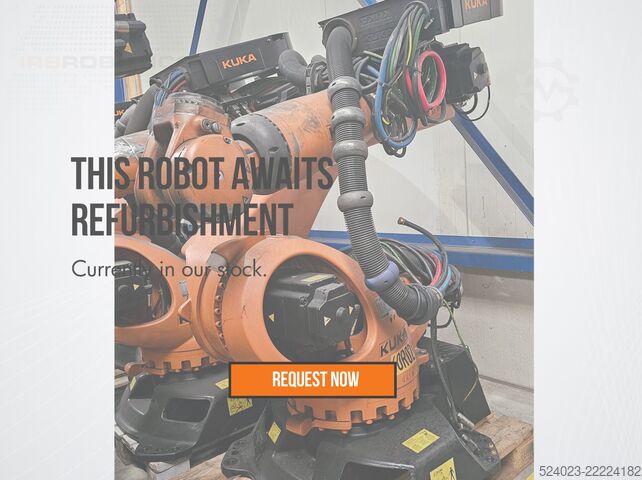 Revizyonlu endüstriyel robot + garanti KUKA KR210 R2700 extra KRC4