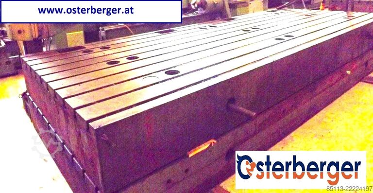 Clamping plate - 4 pieces OSTERBERGER 5000 x 2000 x 400 mm