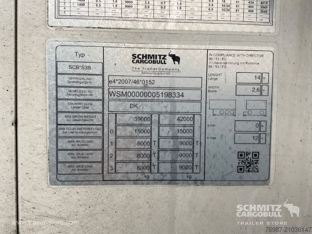 Kühlauflieger Schmitz Cargobull Tiefkühler Standard Doppelstock