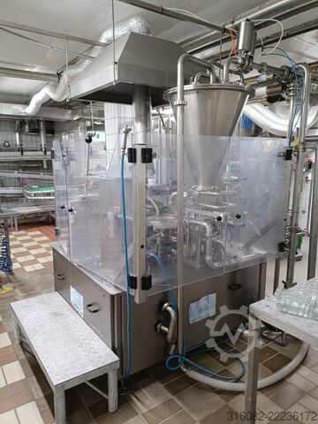 Línea de llenado Grunwald DOSOMAT 2/2 Becherfüllmaschine
