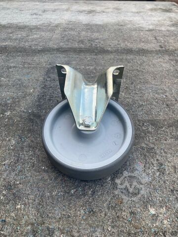 Bockrolle Rolle Schwerlastrolle TENTE Durchmesser Rad: ca. 125 mm