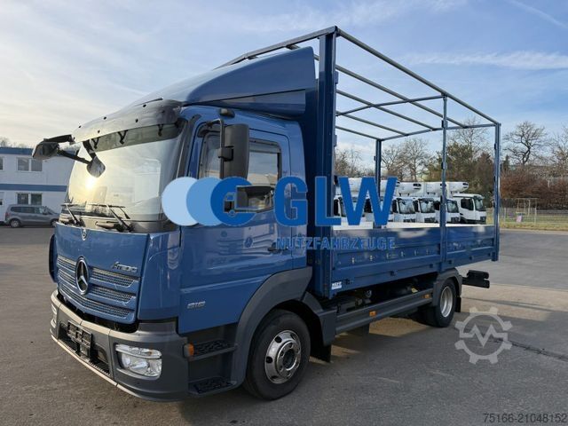Furgone centinato MERCEDES-BENZ ATEGO 818 L Pritsche/Pl. 5,20 m*Klima*EURO 6 D