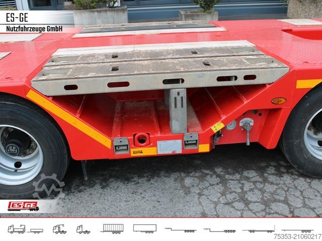 Alacsony rakfelületű félpótkocsi FAYMONVILLE Multimax Satteltieflader (2+2) - nachlaufgelenkt