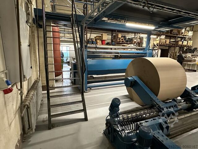 Kartonproductie Single face / 2 ply-  corrugator 