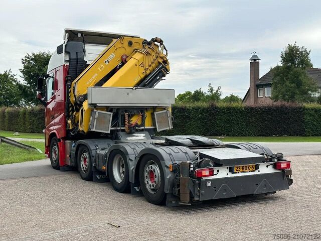 Standard tractor Volvo FH 500 !TRACTOR!!!CRANE/GRUE/HIAB 85TM!!TOP!EURO6