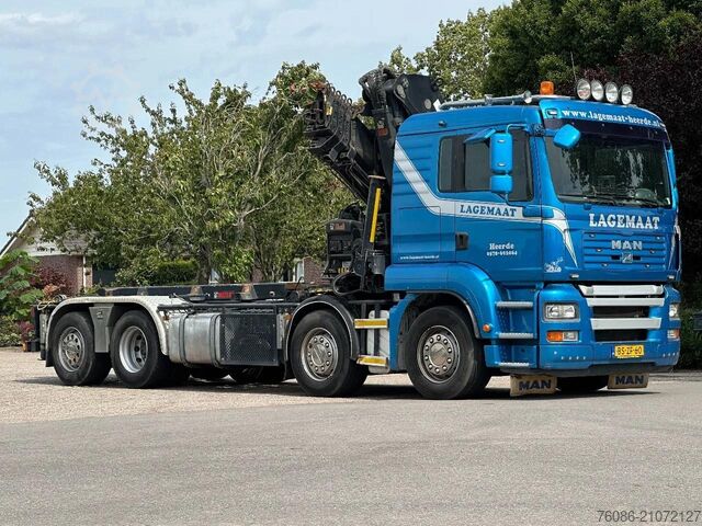 Cable system MAN TGA 35.440 8x2 HIAB 37TM!!RADIO REMOTE/CONTAINE...