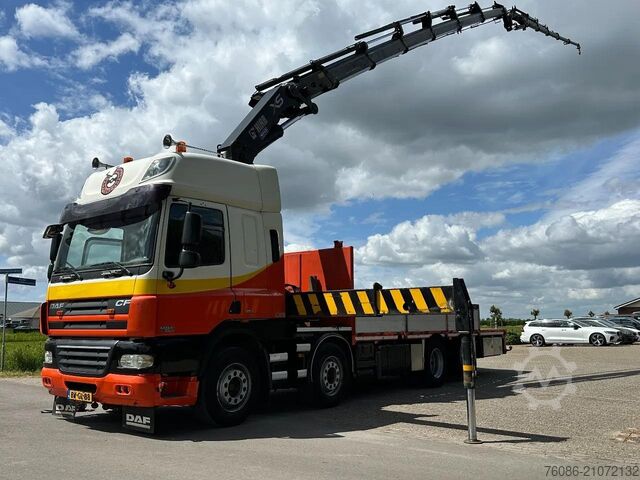 Crane DAF CF 85 /410 !!8X2!!HIAB 47TM!!FLY-JIB!EURO5!!
