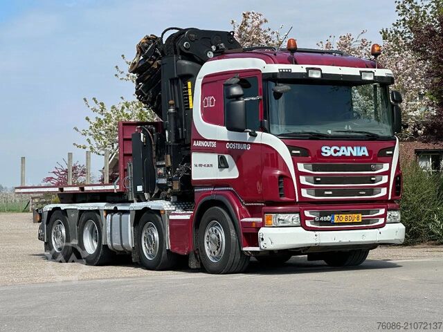 Standard tractor Scania G480 !!TRUCK/TRACTOR!!!CRANE/GRUE/HIAB 105TM!!T...