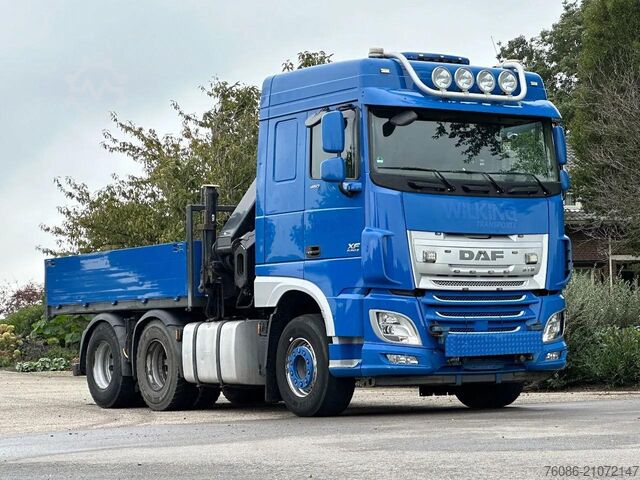 Crane DAF XF 460 6x4!! HIAB 24TM CRANE/KRAN/TREKKER/BAKWA...