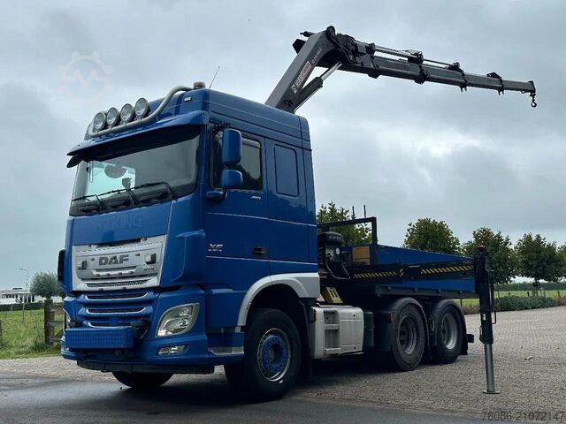 Crane DAF XF 460 6x4!! HIAB 24TM CRANE/KRAN/TREKKER/BAKWA...