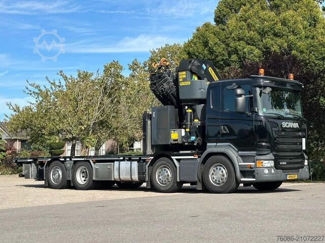Crane Scania R490 PALFINGER 92TM!! 2017!!ONLY 66TKM!!!NEW!!