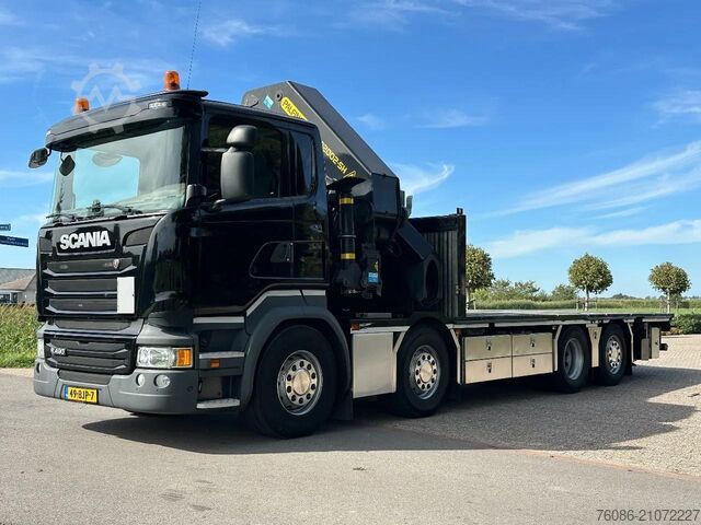 Crane Scania R490 PALFINGER 92TM!! 2017!!ONLY 66TKM!!!NEW!!