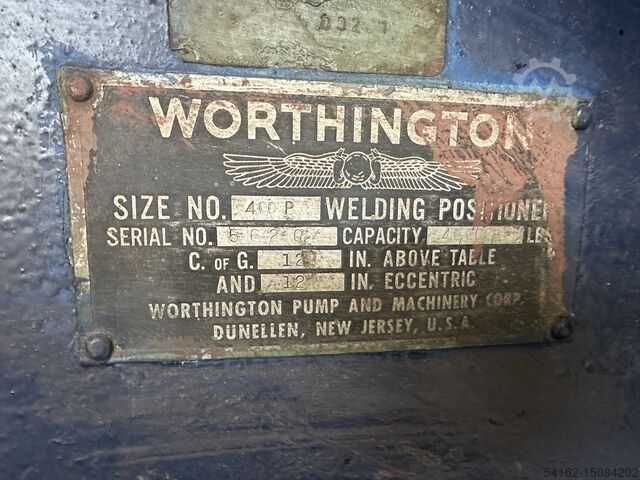 Svejsebord Worthington 400P