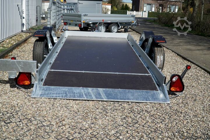 Laadbakaanhangwagen Vezeko HUSKY FB 27.35 345X162X10CM 2700KG ABSENKER