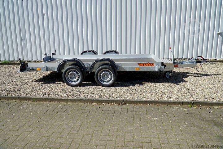 Laadbakaanhangwagen Vezeko HUSKY FB 27.35 345X162X10CM 2700KG ABSENKER