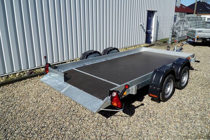 Laadbakaanhangwagen Vezeko HUSKY FB 27.35 345X162X10CM 2700KG ABSENKER