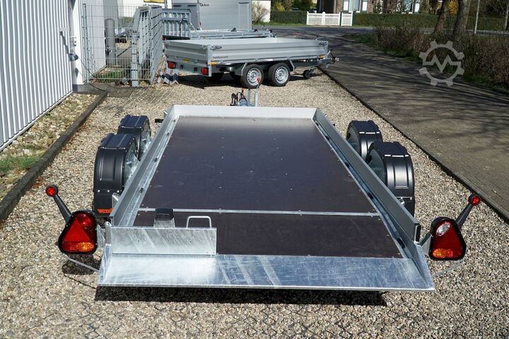 Laadbakaanhangwagen Vezeko HUSKY FB 27.35 345X162X10CM 2700KG ABSENKER