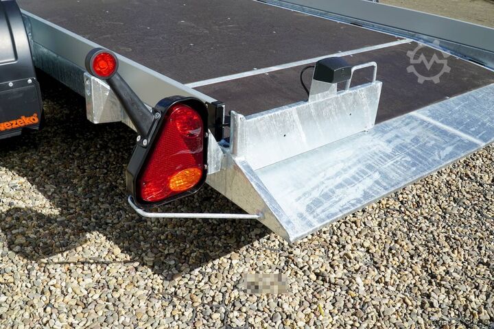 Laadbakaanhangwagen Vezeko HUSKY FB 27.35 345X162X10CM 2700KG ABSENKER