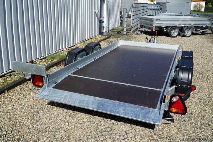 Laadbakaanhangwagen Vezeko HUSKY FB 27.35 345X162X10CM 2700KG ABSENKER