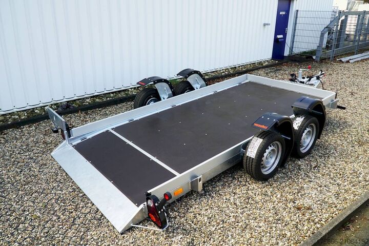 Laadbakaanhangwagen Vezeko HUSKY FB 35.35 345X162X10CM 3500KG ABSENKER