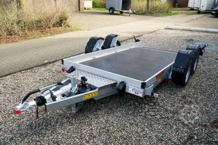 Laadbakaanhangwagen Vezeko HUSKY FB 35.35 345X162X10CM 3500KG ABSENKER