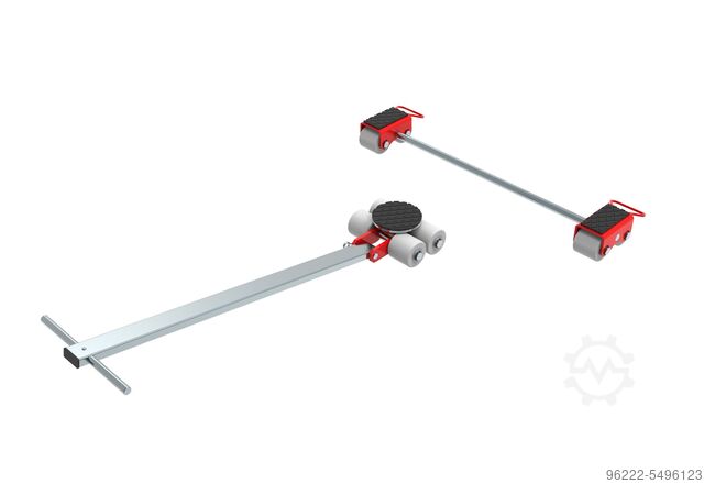 Lading bewegende schaatsen, machine dollie HTS ECO-Skate IDEAL i60L und i60S, 12to Tragl./cap.