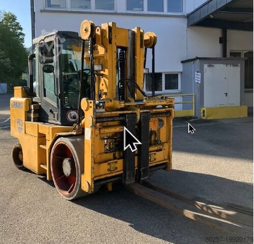 Compacte heftruck met kraanframe Paus PGS 9