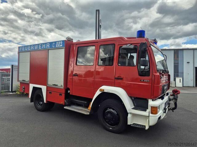 MAN 14.224 4x4 TLF 16/29 Veículo Tanque de Combate a Incêndio dos Bombeiros MAN 14.224 4x4 TLF 16/29 Tanklöschfahrzeug Feuerwehr