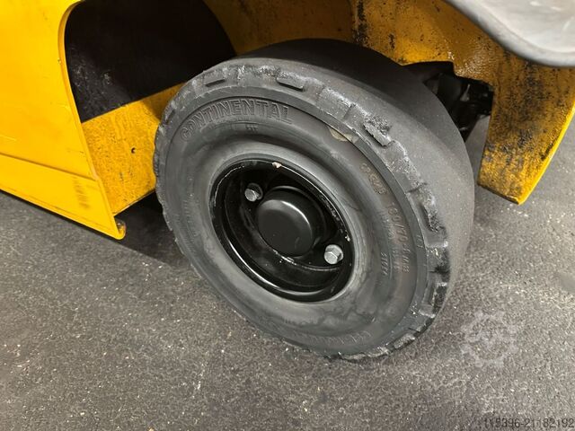 Electric 4-wheel forklift Jungheinrich EFG 425ks - TRIPLEX 4,4 m - CONTAINERVERSION !!!