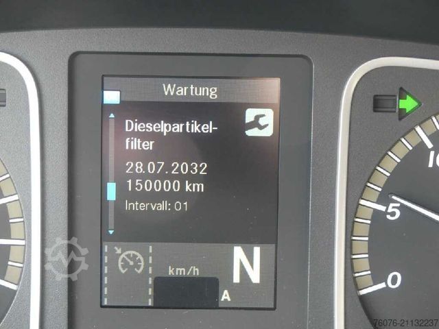 Kutu kamyonu MERCEDES-BENZ 1224 L LBW 1.5t Retarder 1 Bett Heizung Klima