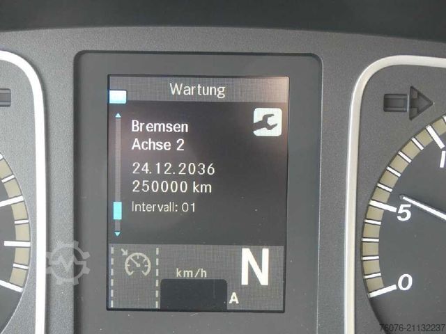 Kutu kamyonu MERCEDES-BENZ 1224 L LBW 1.5t Retarder 1 Bett Heizung Klima