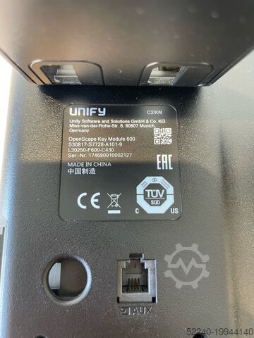 OpenScape Desc-telefoon Unify CP600 ; CP710