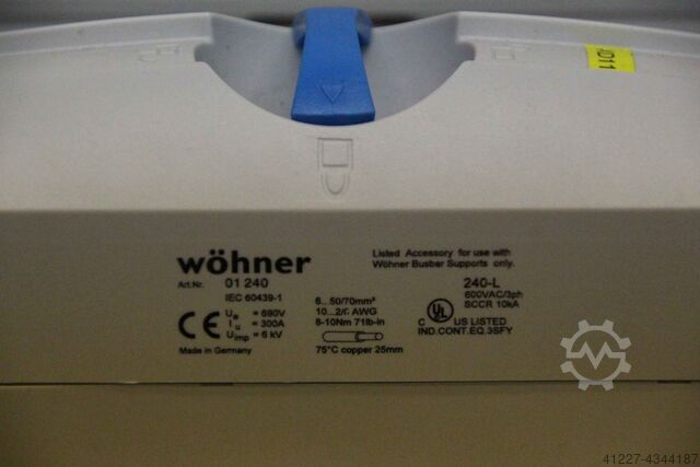 Wyłącznik pomocniczy Schneider wöhner Multi 9 wöhner QCC