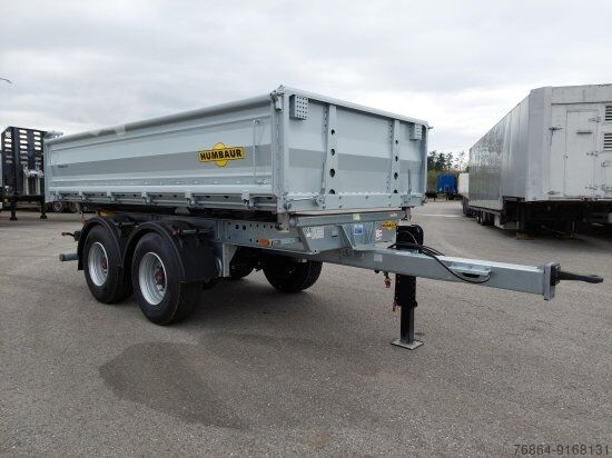 Trosmerni kiper prikolica HUMBAUR HTK195024 TANDEM 3-SEITENKIPPER VERZINKT, SAF-ACHSEN,