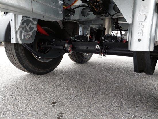 Trosmerni kiper prikolica HUMBAUR HTK195024 TANDEM 3-SEITENKIPPER VERZINKT, SAF-ACHSEN,