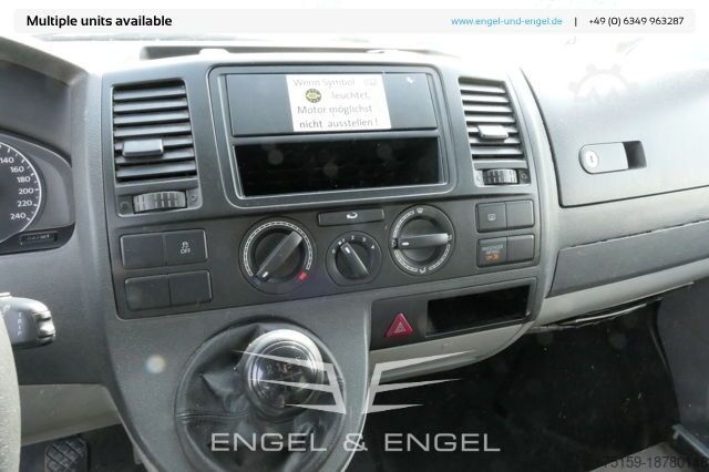 Panelová dodávka Volkswagen T5 Transporter 2.0 TDI EURO-5 2xSCHIEBETÜR PARKTRONIK
