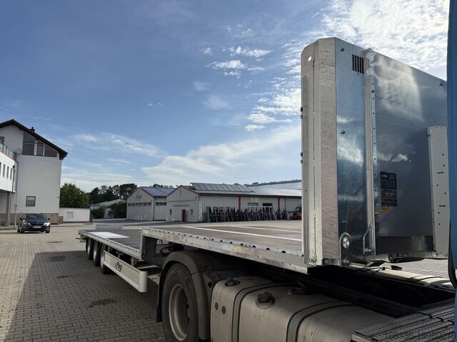 Semirreboque com plataforma aberta FLIEGL 3-Achs Jumbo Plateau SDS 390