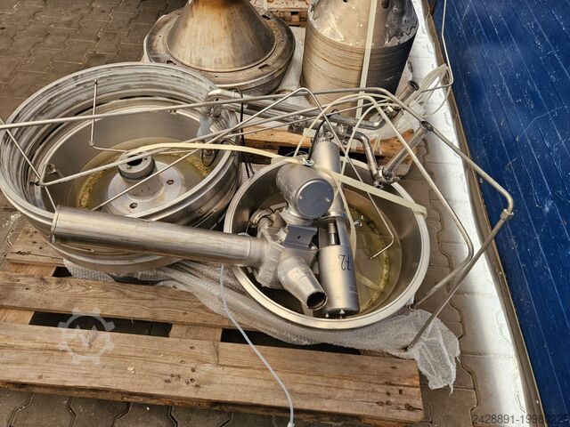 Centrifuge used as a whey de-foamer Alfa Laval