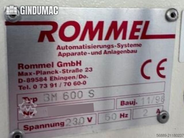 ROMMEL BM600S ROMMEL BM600S