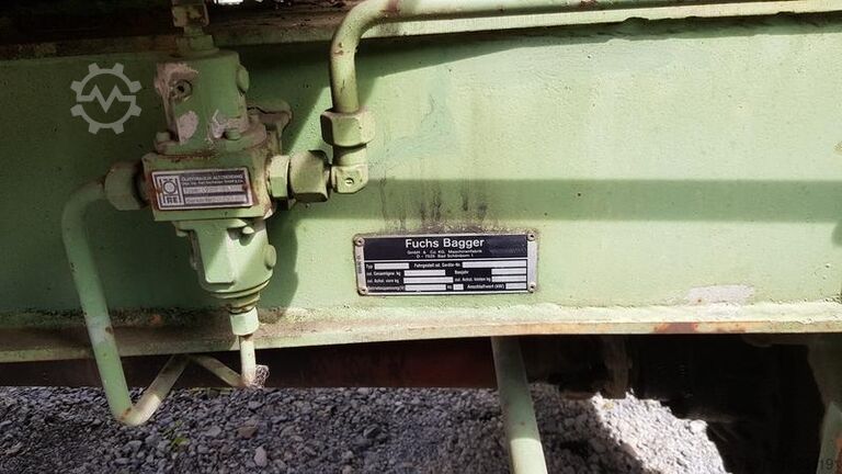 Mobiele graafmachine FUCHS 713, Verstellausleger, Allradantrieb